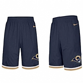 Los Angeles Rams Navy NFL Men's Shorts,baseball caps,new era cap wholesale,wholesale hats